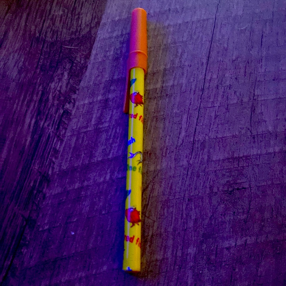 Dr. Seuss pen really cool and rare